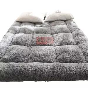 양털 토퍼 자가 매트리스 발열