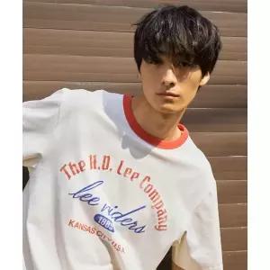 [LEE]빈티지 레터링 링거 반팔 티셔츠 아이보리 LE2602ST10IV 744741