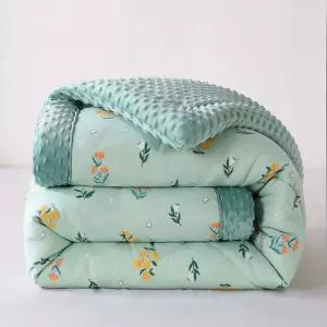 이불 양털 기숙사 부드러운 싱글 면이불 인 따뜻한 더블 겨울 봄가을 대두