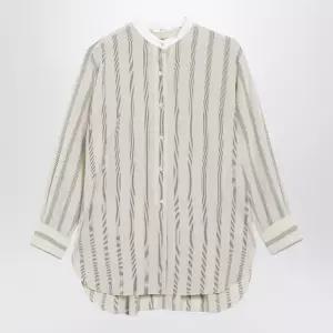 팔코 스트라이프 실크 셔츠 10797W4349 WAK