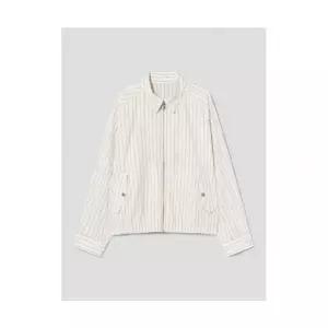 에잇세컨즈 8SECONDS 스트라이프 칼라 블루종 아이보리 429418