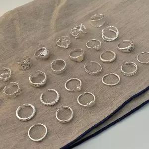 [에스에스_63]오픈링 모음 실반지 (실버반지/57종)데일리
