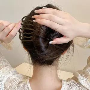 [에스에스_63]올림 헤어 고정 삔 뒤 꽂이 비녀 빗 핀 2개