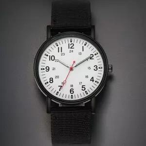 [에스에스_63]슬림 수능 나토 손목 시계 기념품 학생 시험