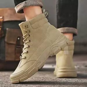 [패션] 남성 빅사이즈 신발 하이탑 워커 데일리 운동화