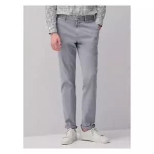 [갤럭시 라이프스타일] 슬림핏 가먼트 다잉 코튼 팬츠 - 스카이 블루 (GC4821E02Q)