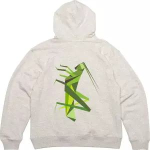 [RIZPICK]후드집업 뒷면 프린트티셔츠 곤충나라 사마귀