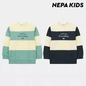 키즈)이튼 스트라이프 맨투맨_KJC5302