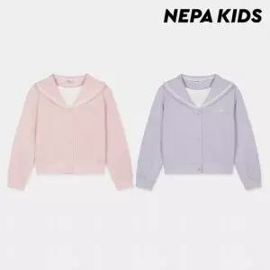 키즈)여아 가디건형 맨투맨_KL65302