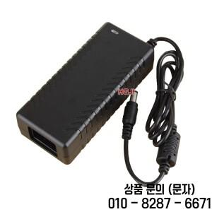 CCTV 카메라용 AC 어댑터 전원 공급 52V 1.25A 7A 60W 72W