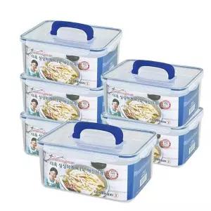 쿨맥시 XO47NR07 직사각 8호 반찬통 4.3L 5개