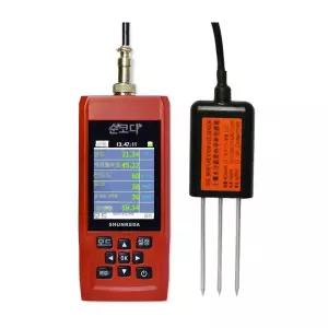 습도 염도측정기 토양 테스터 온도 수분 검출 감지기 농도 염분 pH미터 검사기