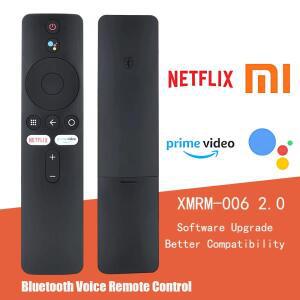샤오미호환 MI Box S 스마트 TV 박스 스틱 MDZ-22-AB Google Assistant 용 Bluetooth 음성 원격 제어 XMRM-
