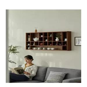 머그컵 진열장 원목 다도 찻잔 수납함 30칸 그릇 보관함 빈티지