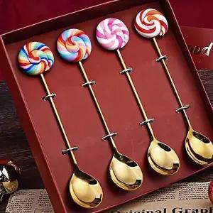 티스푼 VC91DV14 롤리팝 티용품 커피스푼 스텐티스푼