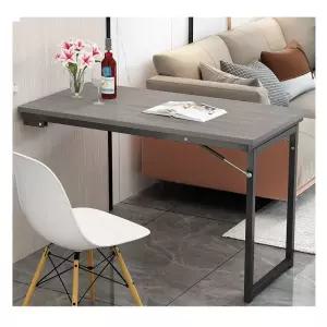 접이식 테이블 벽걸이 원룸 공간활용 폴딩 원목 노트북 워크스테이션