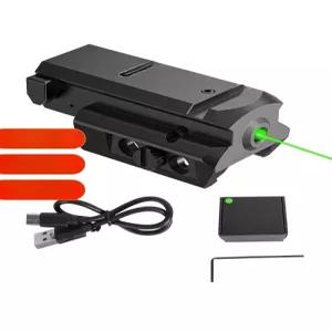 도트사이트 레일 레이저 조준기 충전형 전술 포인터 금속