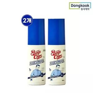 [동국제약] 굿잠 벅스케이프 모기/진드기 기피제 스프레이 아웃도어 50ml 2개