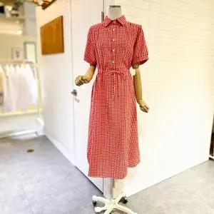 [대구백화점][르피타]르미솔고방체크원피스(L262UOP503)