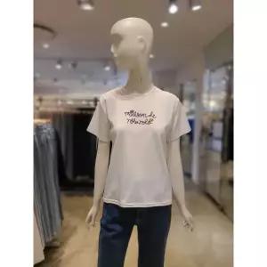 [롯데백화점]SOUP 메종꽃 반팔 티셔츠(SC4ST32)