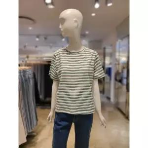 [롯데백화점]SOUP 스트라이프 반팔 티셔츠(SC4ST81)