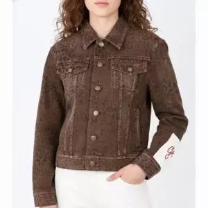 MUST IT_ 레오파드 프린트 데님 자켓 GWP00846 P000623 81325)