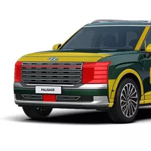 팰리세이드 헤드라이트 PPF 보호 필름 LX3