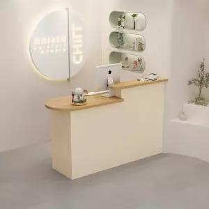 프론트 인포데스크 매장 카운터 테이블 수납 매대