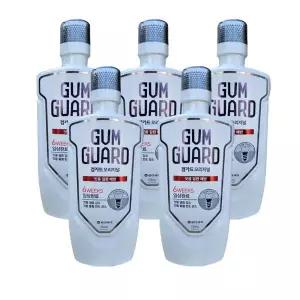 가그린 구취제거 검가드 입냄새제거 구강청결제 오리지널 가글 750ml 5개 휴대용