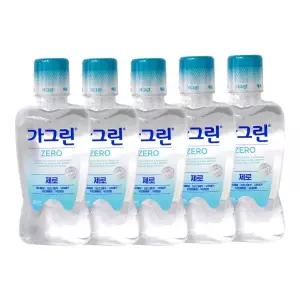 가그린 제로 세트 250ml 5개 데일리케어