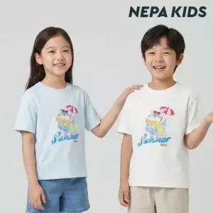 키즈)이슬로 걸스 크롭티셔츠_KL45325