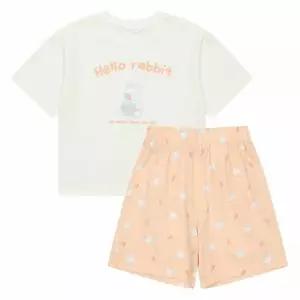 [보리보리/소이]여아 토끼 당근 파자마 세트 22SM753_IV