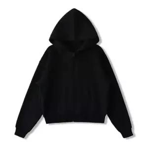 마킷5 여성용 가을 티셔츠 맨투맨 기모 후드 집업 하이웨스트 슬림핏 카디건 상의 JEN3