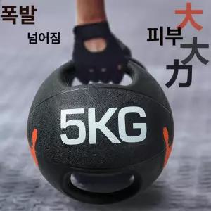 메디슨볼 손잡이 듀얼핸들 크로스핏 피트니스용품 월볼 웨이트볼 헬스볼 홈트