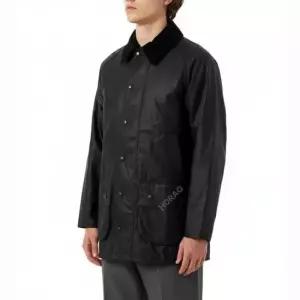 MUST IT_ Reorder Beaufort Wax Jacket - Black MWX0017 BK91) 뷰포트 왁스 자켓)