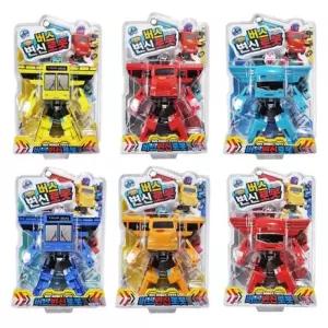 세계유통 버스 변신 로봇 랜덤 1개 자동차 장난감 모형 대중교통 생일선물 어린이날 크리스마스 조카