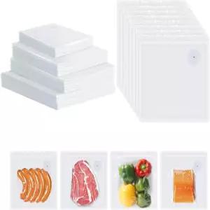 재사용 가능한 진공 씰 백 BPA 프리 식품 등급 누수 방지 및 냄새 냉동 전자레인지 안전 고기 해산물 스낵