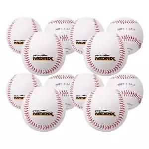 [골드스마일]프로모릭스 안전 야구공 12개입 1P 연습 소프트 여성 야구용안전공