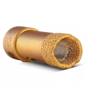 KSEIBI 615219 다이아몬드 홀 톱 도자기 화강암 드릴 비트 벽돌 대리석 건식 절단용 3/4인치 19mm 코어