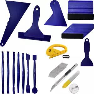 펠트 스크레이퍼 플라스틱 실리콘 교체용 장갑 등 윈도우 필름 자동차 포장 도구를 위한 전문 비닐 코팅