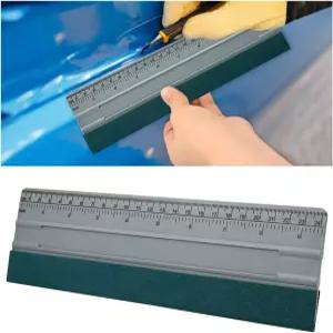 10인치 비닐 랩 스퀴지 자 15CM 및 스웨이드 펠트 가장자리가 있는 윈도우 틴트 설치 도구 그래픽 벽지