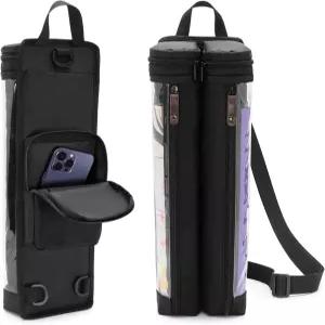 2pcs W14 x L24 플레이매트용 렉스미카 튜브 케이스 TCG/MTG 주사위 홀더 장착 게임용 지지 패널과 어깨