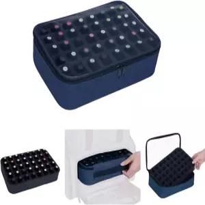 스몰 클리어 네일 폴리쉬 오거나이저 40병 15ml-0.5fl.oz 케이스 다기능 백 여성용 화장품 여행 메이크업