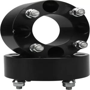 언텍 4x110mm ATV/UTV 휠 스페이서 두께 2인치 M10x1.25 스터드 장착 혼다 야마하 스즈키 허브 보어 단조