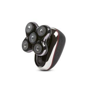 헤드용 레밍턴 발더 전기 면도기 XR7120 - 프리미어 습식/건식 대머리 헤드 일본식 스틸 블레이드 무선 충전식 정밀 듀얼 트랙 헤드를 갖춘 간편한