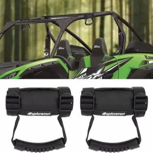 UTV 롤 바 그립 핸들 1.5-2인치 폴라리스 RZR 캔 암 게이터 가와사키 와일드캣 야마하 코뿔소 및