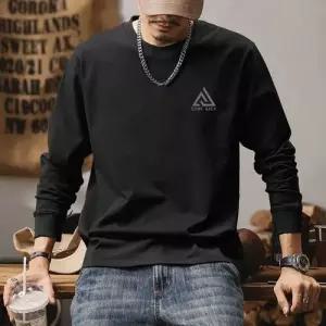 토르 남성용 캐주얼 가을 빅사이즈 티 긴팔 OPH3