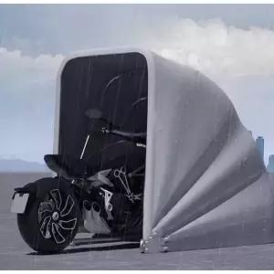오토바이커버 방수 차고 덮개 보호 주차 보관 텐트