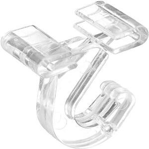 드롭 천장용 클립 스트립 J 후크 힌지 표지판 홀더 12팩 레일 T-바에 쉽게 추가할 수 있습니다