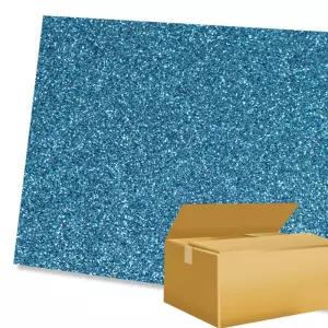 Box_대원 글리터펠트-04(스카이) 230X310 (50장 1box)미술용지 펠트지 데코 학습 교육용 만들기소품 만들기